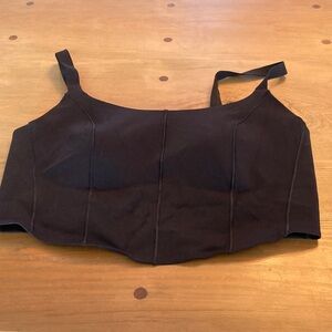 Aerie Black OFFLINE Top